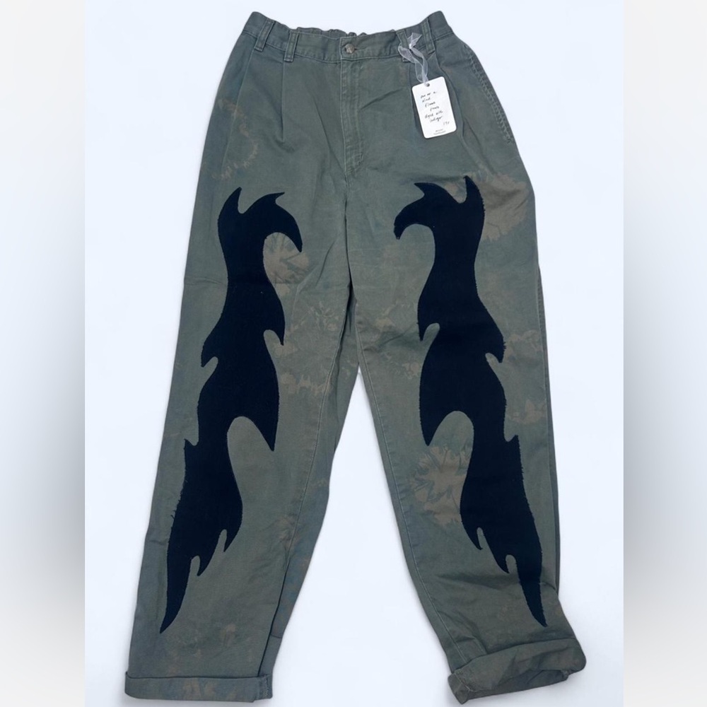 hijulez embroidered trousers